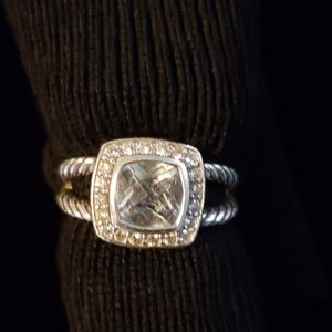 David Yurman Petite Albion Diamond Ring